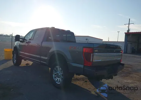 2022 Ford F-250 Limited из США, поврежденный, VIN 1FT7W2BT6NEF97861
